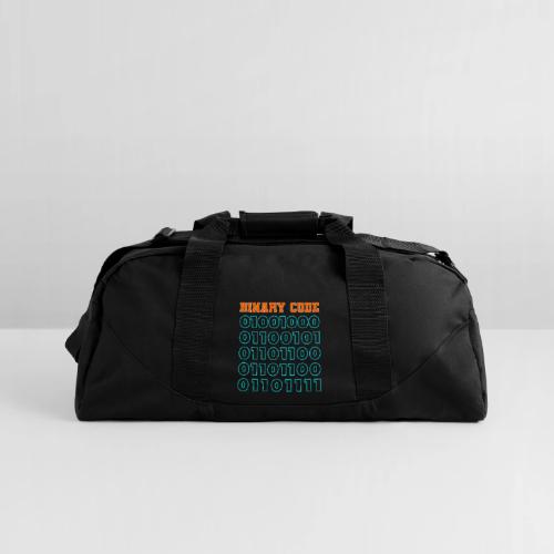 Say Hello in Binary code - Recycled Duffel Bag