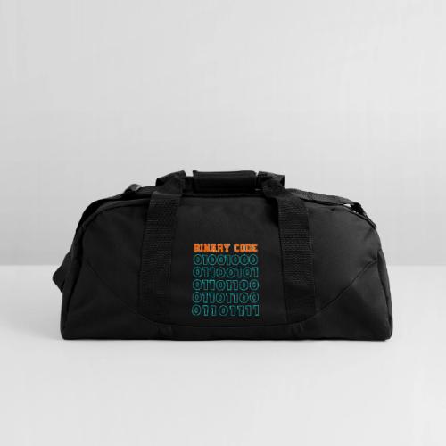 Say Hello in Binary code - Recycled Duffel Bag