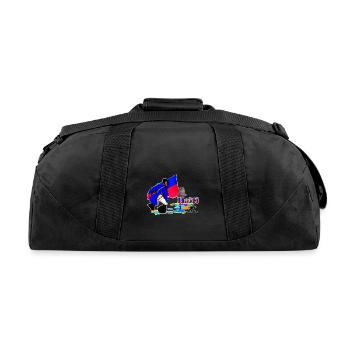 Haiti Trogon - Recycled Duffel Bag - black - Back