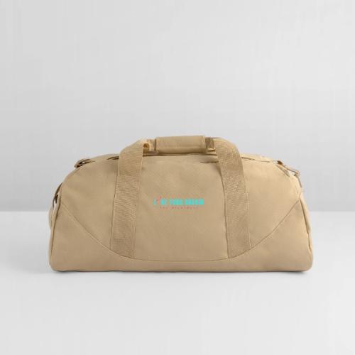 Live Your Dream w/Flamingo Bird - Recycled Duffel Bag