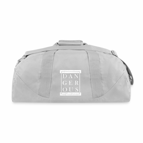 DANGEROUS - Grunge Block Box Gift Ideas - Recycled Duffel Bag