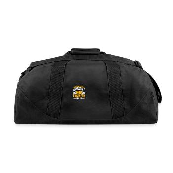 Mud Engineer - Funny Mud Engineering Engineer - Recycled Duffel Bag - black - Back