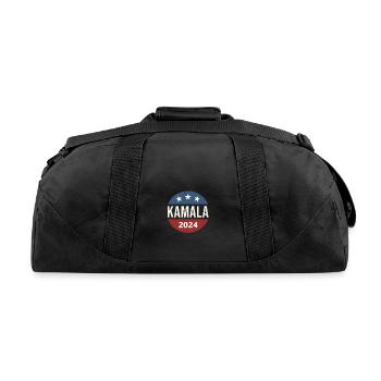 Kamala 2024 - Recycled Duffel Bag - black - Back