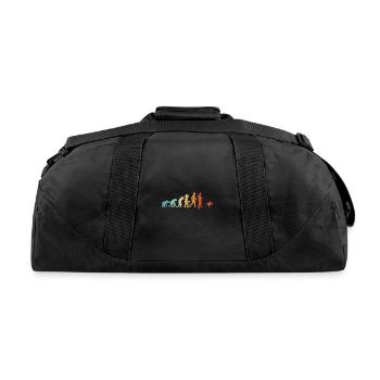 RC Model Racing RC Car Evolution Remote Controlled - Recycled Duffel Bag - black - Back