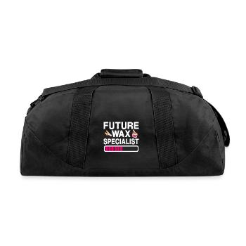Future Wax Specialist Beauty School - Recycled Duffel Bag - black - Back