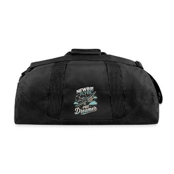Newbie Flyer Pro Dreamer - Recycled Duffel Bag - black - Back