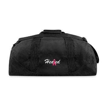 Healed - Recycled Duffel Bag - black - Back