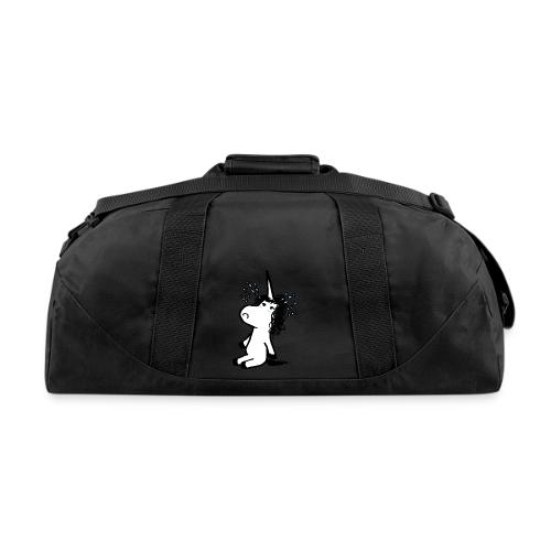 unicornio lloron - Recycled Duffel Bag