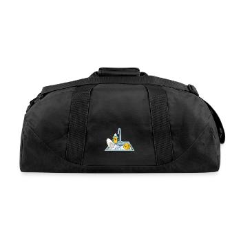 Miscellaneous Bubble Bath - Recycled Duffel Bag - black - Back