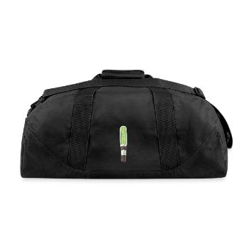 Miscellaneous Light Saver - Recycled Duffel Bag - black - Back