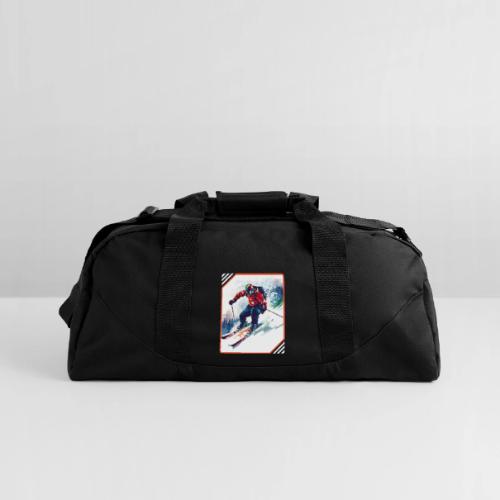 Skiing is Life - Recycled Duffel Bag