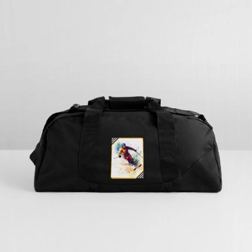 Winter Skiing Escape - Recycled Duffel Bag