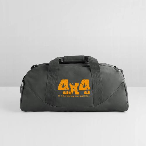 4x4 - it's the journey that matters... - Recycled Duffel Bag