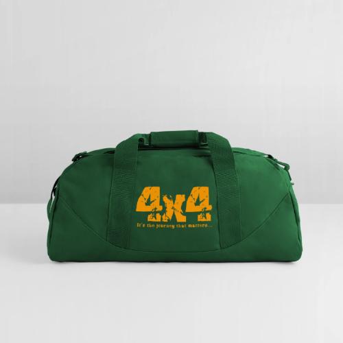 4x4 - it's the journey that matters... - Recycled Duffel Bag