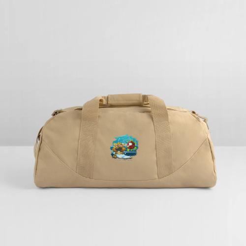 the tragic of life - Recycled Duffel Bag
