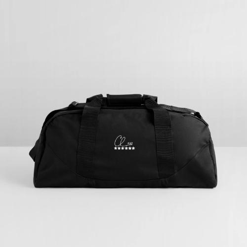 CL KID Logo (White) - Recycled Duffel Bag
