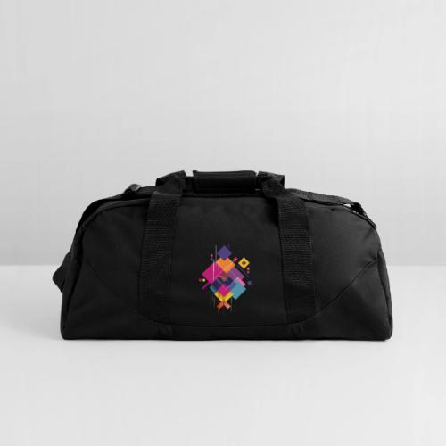 Vibrant Geometry - Recycled Duffel Bag