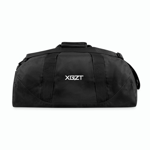 #XQZT Logo Snow White - Recycled Duffel Bag