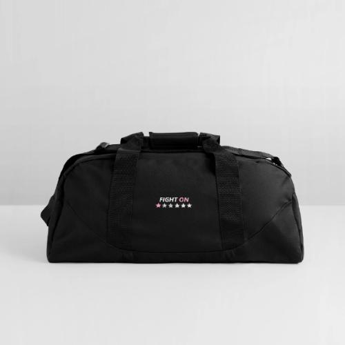Fight On (White font) - Recycled Duffel Bag