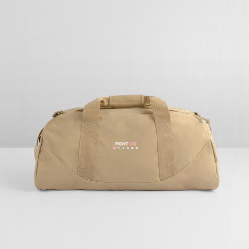 Fight On (White font) - Recycled Duffel Bag