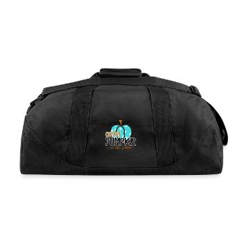 Cutest Pumpkin In The Patch Halloweentown - Recycled Duffel Bag - black - Back