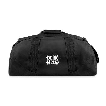 Dork Mode 7 - Recycled Duffel Bag - black - Back