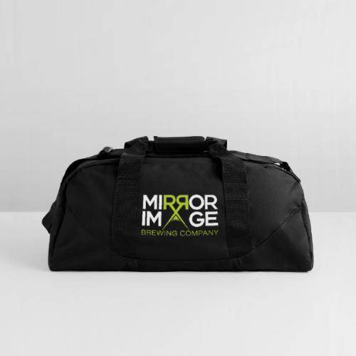 MIBCO Green_White - Recycled Duffel Bag