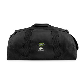 Wrestling - Recycled Duffel Bag - black - Back