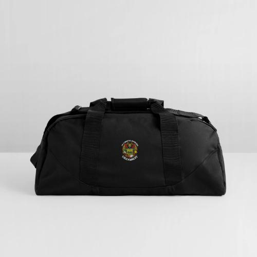 I'm A Mindful Wanderer (white text for dark items) - Recycled Duffel Bag
