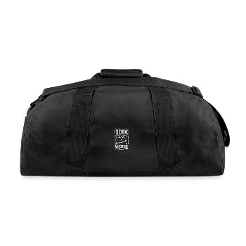 Dork Mode 6 - Recycled Duffel Bag - black - Back