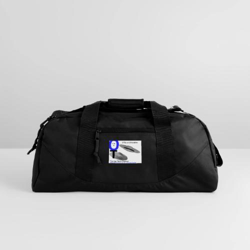 Outthere UtubeLogo2017 with Crew Back Logo - Recycled Duffel Bag