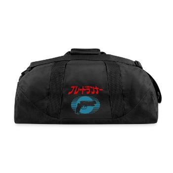 blade runner - Recycled Duffel Bag - black - Back