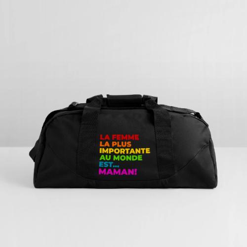 Maman : la femme la plus importante du monde - Recycled Duffel Bag
