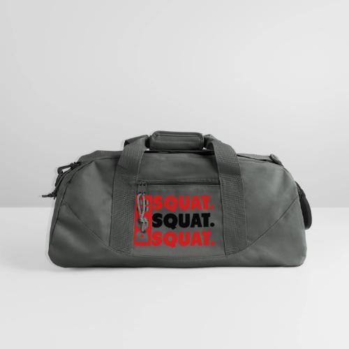 Do It. Squat.Squat.Squat - Recycled Duffel Bag