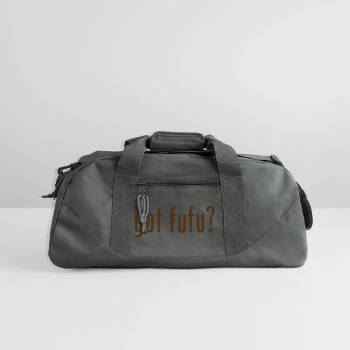 gotfufu-black - Recycled Duffel Bag