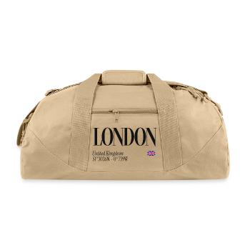 Design analysis pending - Recycled Duffel Bag - beige - Front