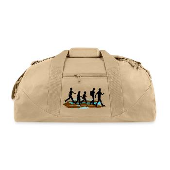 Mud Walkers Group – Mud Walk Adventure - Recycled Duffel Bag - beige - Front
