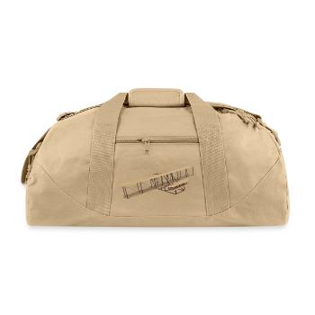 Wright Flyer - Recycled Duffel Bag - beige - Front