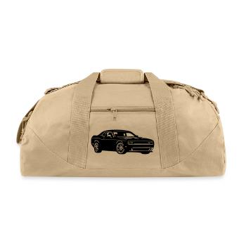 Awaiting design image - Recycled Duffel Bag - beige - Front