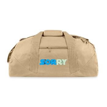 Design image missing - Recycled Duffel Bag - beige - Front