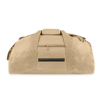 Nilufər Nəciyeva - Recycled Duffel Bag - beige - Front