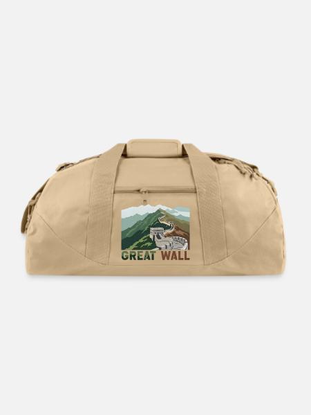 Great Wall Panorama Trek - Recycled Duffel Bag - beige