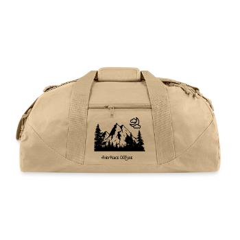 Please provide design details - Recycled Duffel Bag - beige - Front