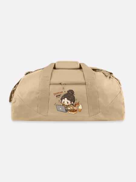 Deadline Now - Recycled Duffel Bag - beige