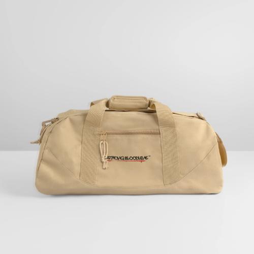 C.Strong Bloodline Logo (Black) - Recycled Duffel Bag