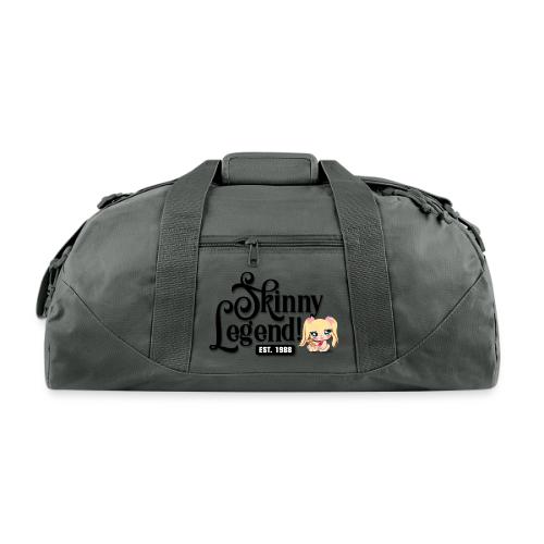 Skinny Legend_onwhite - Recycled Duffel Bag