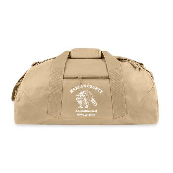 Haarlan County Animal Control - Recycled Duffel Bag - beige - Front
