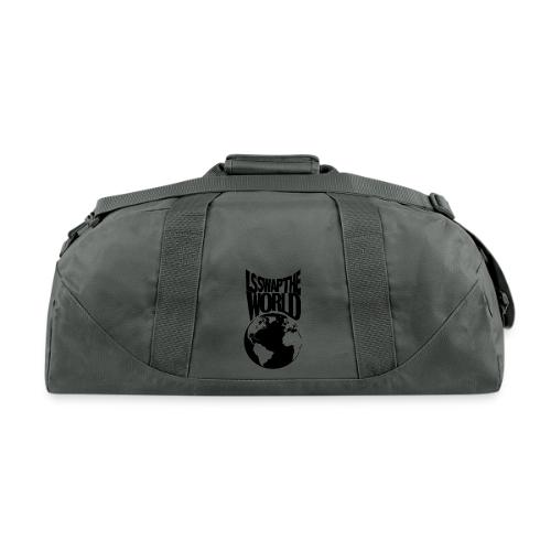 LS Swap the World (Front & Back) - Recycled Duffel Bag