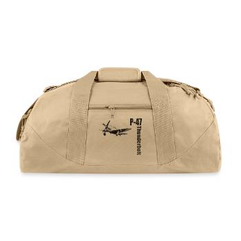 P-47 - Recycled Duffel Bag - beige - Front