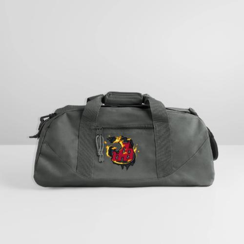 BAB Logo on FIRE! - Recycled Duffel Bag